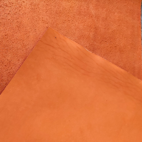 Кожа Краст 1,2-1,4 мм Оранжевый фото 3