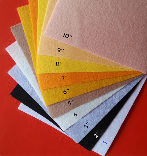 Фетр жесткий 1 мм 20х30 см фото 2 Фетр жесткий 1 мм 20х30 см фото 2