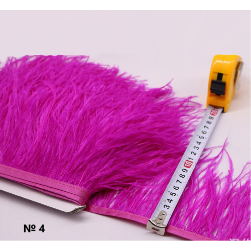 Перья страуса на ленте №2 фото 4