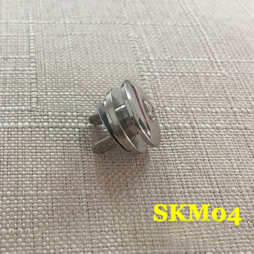 Застежка магнитная зажимная 17 мм Латунь SKM04 фото 7