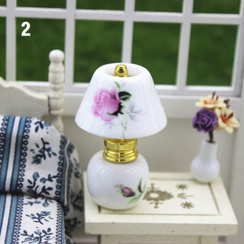 Лампа настольная для кукольного домика декоративная фото 6 Лампа настольная для кукольного домика декоративная фото 6