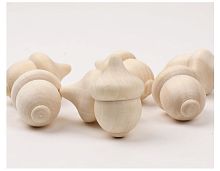 Деревянные фигурки Желуди  - купить для кожевенного хобби