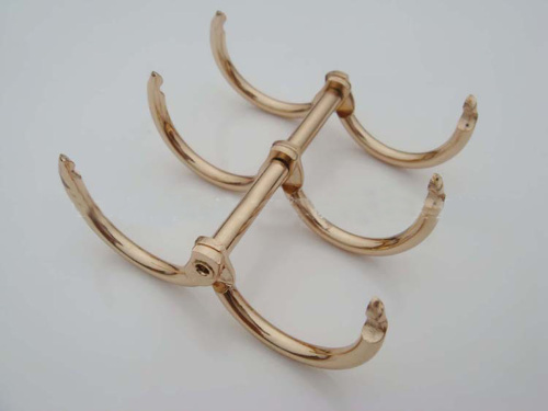 Кольцевой механизм для альбомов золото  LR4019 - фото товара фото 3