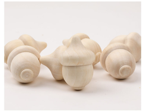 Деревянные фигурки Желуди | Галерея фото | Pava.pro Деревянные фигурки Желуди - фото товара