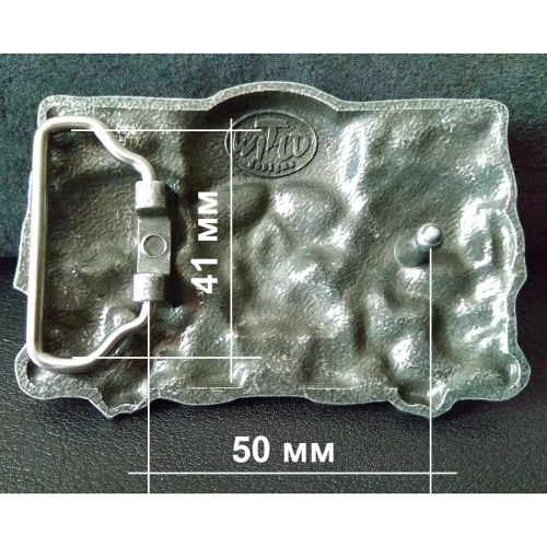 Пряжка для ремня декоративная Черепа CS041BK фото 4