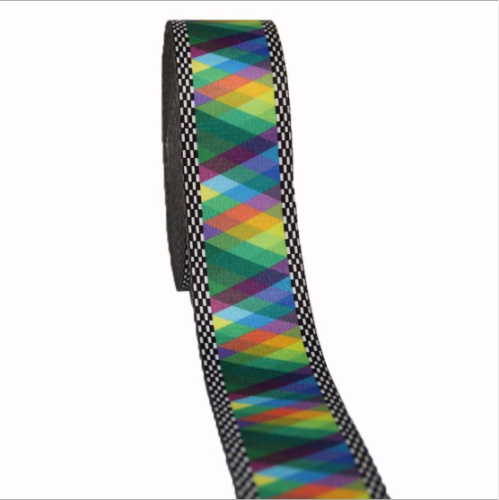 Лента ременная стропа 50 мм Радуга п/э  LH0069 - фото товара фото 2