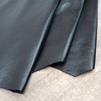 Кожа Овчина (шевро) 0,6-0,8 мм Черный Люкс Турция 