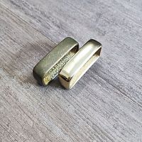 Шлевка для ремня 41 мм Латунь