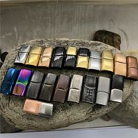 Замок 12х6 мм для плоских браслетов Сталь