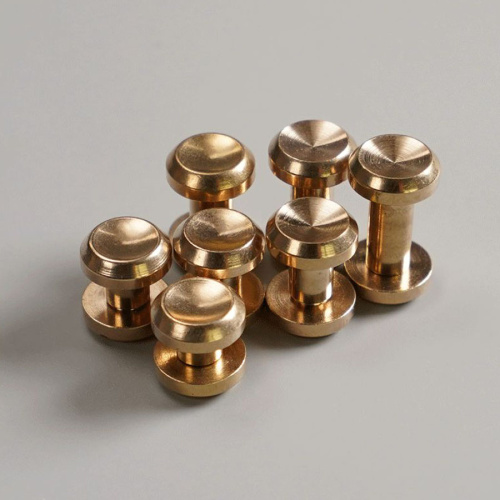 Винт ременной d=10 мм вогнутая шляпка, Латунь фото 7 Винт ременной d=10 мм вогнутая шляпка, Латунь фото 7