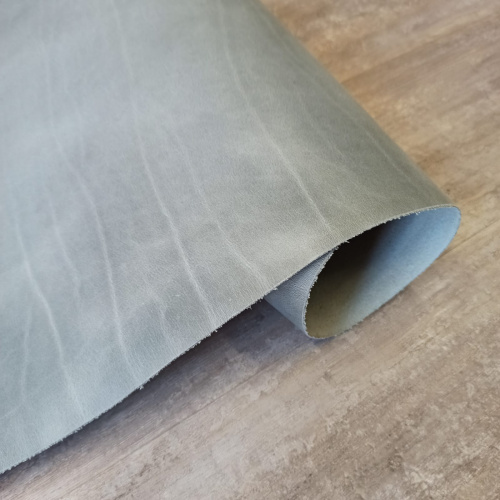 Кожа Крейзи Хорс 1,4-1,6 мм Серый Италия фото 6