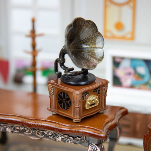 Фонограф со звуком для кукольного домика Миниатюра 1:12 | Галерея фото | Pava.pro Фонограф со звуком для кукольного домика Миниатюра 1:12 AN K-33 - фото товара