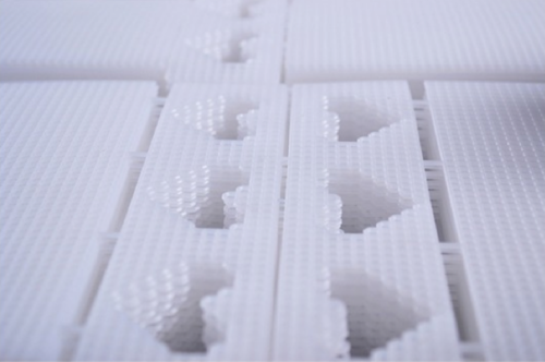 Набор для объемной вышивки Салфетница синяя  3D SJ-B078 - фото товара фото 3