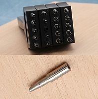 Сменные зубья к пробойнику для часовых ремешков 