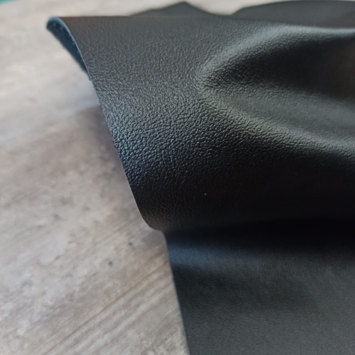 Кожа КРС 1,2-1,4 мм Бергамо Черный фото 4