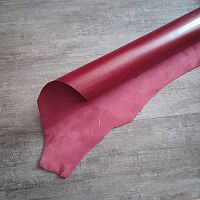 Кожа козы (шевро) 1,0 мм Темно-красный Falco Pellami Италия