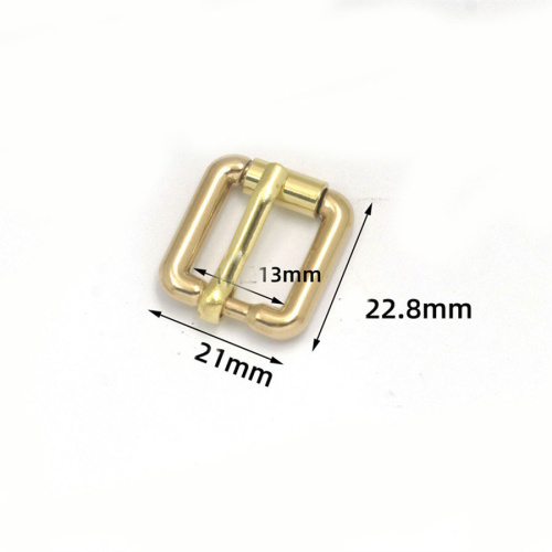 Пряжка 13-38 мм латунная с роликом L12 фото 8 Пряжка 13-38 мм латунная с роликом L12 фото 8