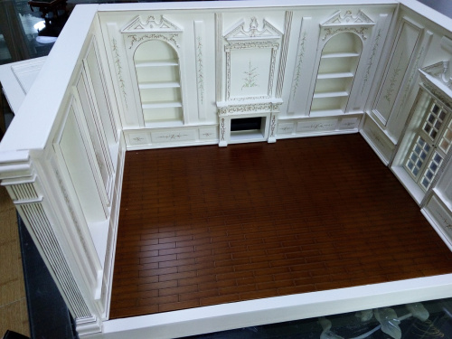 Румбокс для кукол Роспись на белом  D RX-001 - фото товара фото 8