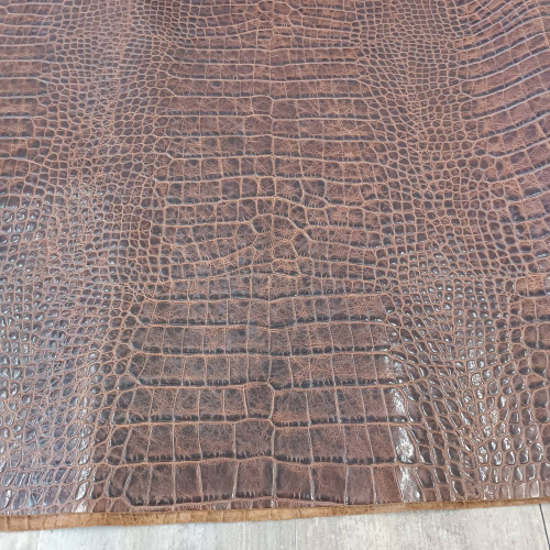 Кожа Кайман 1,0 Коричневый Турция фото 3