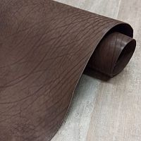 Кожа вороток 2,6-3,0 мм комб. дубл. Темно коричневый Белоруссия