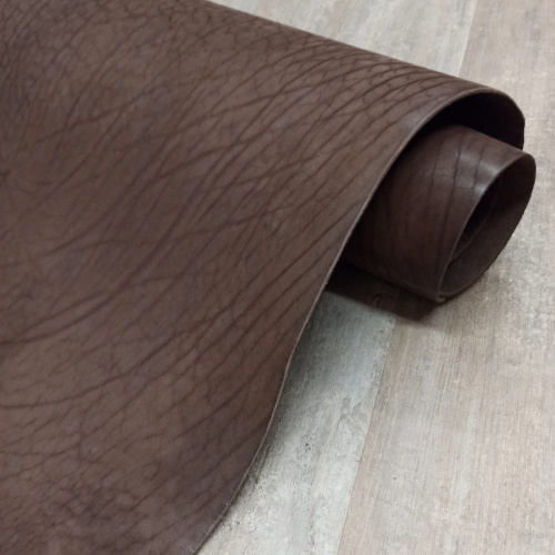 Кожа вороток 2,6-3,0 мм комб. дубл. Темно коричневый Белоруссия