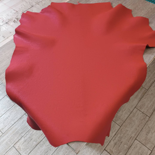 Кожа козы (шевро) 1,3-1,5 мм Красный Antiba Италия фото 4