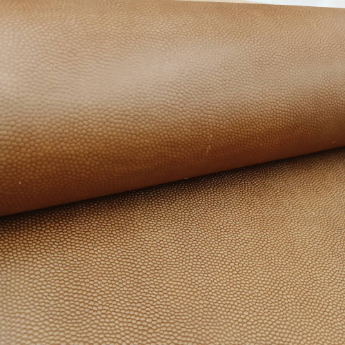 Кожа Шагрень 1,2-1,4 мм Рыжая фото 3