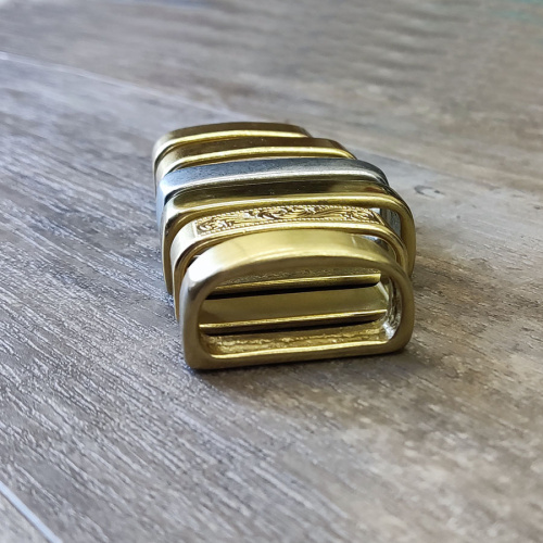 Уценка! Шлевка для ремня 30-40 мм Латунь фото 15