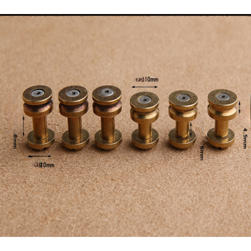 Винт ременной 10 мм Battle Латунь фото 4