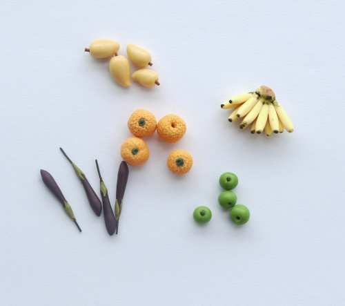 Овощи для кукол Миниатюра фото 4