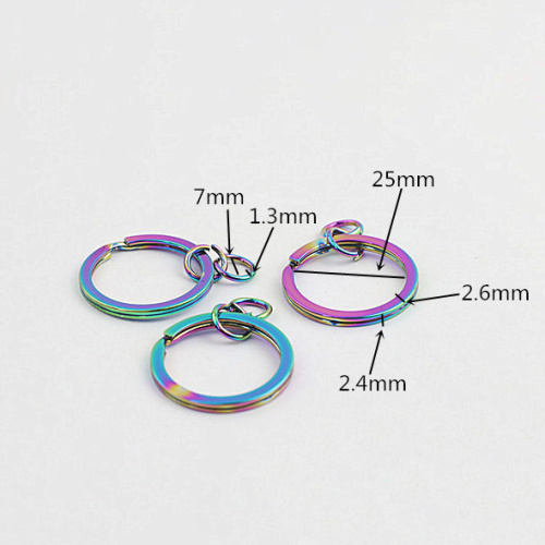 Кольцо 25 мм с цепочкой Хамелеон  FDG-1266 - фото товара фото 2