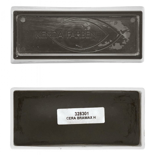 Воск BRAWAX Kenda Farben черный фото 2