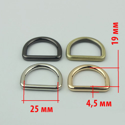 Полукольцо D-образное 8-38 мм литое арт. 256 фото 5