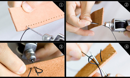 Ручная машинка для шитья кожи и комплектующие арт. 002 фото 6