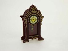 Часы настольные для кукольного домика Миниатюра 1:12  - купить для кожевенного хобби