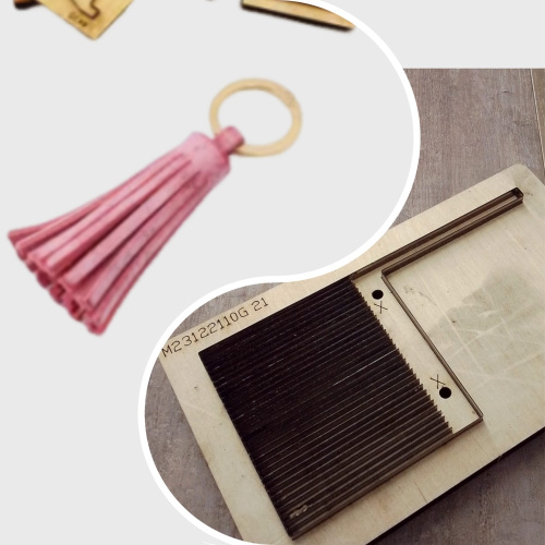 Штанцформы (вырубные штампы) для подвески Кисточка   - фото товара