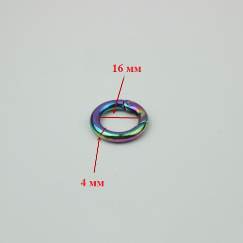 Кольцо-карабин разъемное 12-38 мм Хамелеон фото 3