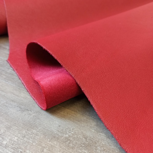Кожа КРС 1,2-1,4 мм Бергамо Красный фото 2