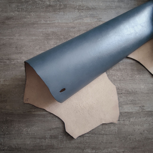 Кожа Пола 1,3 мм растит. дубл. Серый Италия фото 4