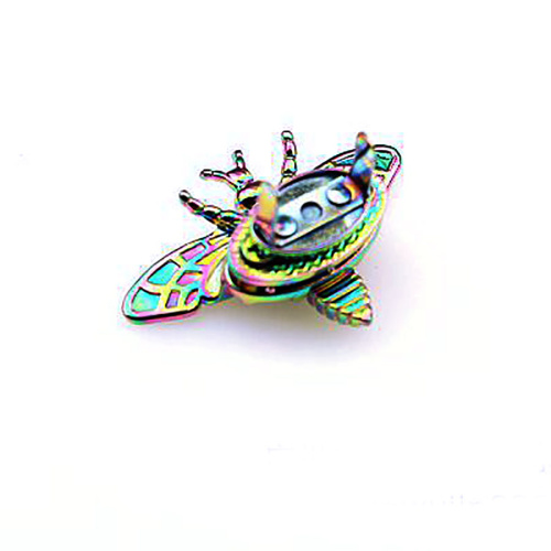 Застежка декоративная для сумки Пчелка Хамелеон  ZS P01X - фото товара фото 2