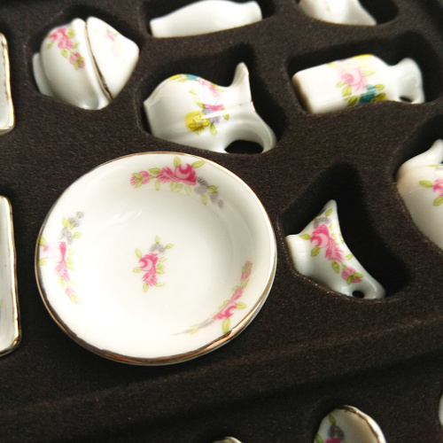 Фарфоровый сервиз для кукол Большой 40 предметов  DJY-P042 - фото товара фото 5