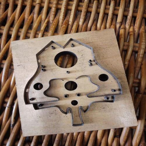 Штанцформы (вырубные штампы) для брелка Слоник  ST 4805 - фото товара фото 5