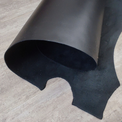 Кожа КРС 1,8-2,0 мм пылевидная с покр. Черный фото 4