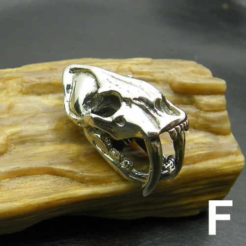 Кончо для кожаных изделий 17 мм Саблезуб Латунь фото 6