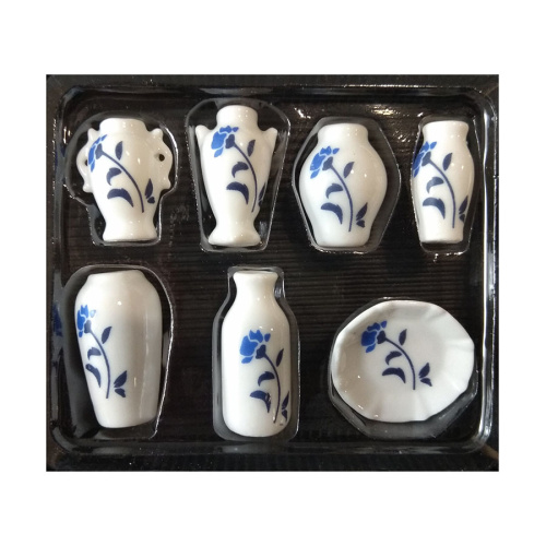 Набор ваз для кукольного дома Набор ваз для кукольного дома