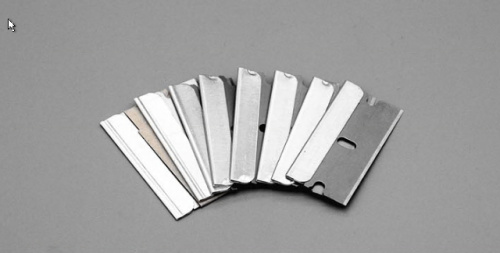 Нож шорный (шпальтовочный) №7 с черной ручкой фото 2