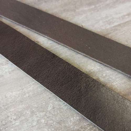 Заготовка для ремня раст. дубл. 39 мм, толщ. 3,6 мм Винтаж Италия  ZR RD02 - фото товара фото 7