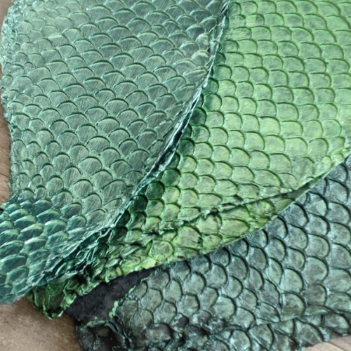 Кожа рыбы Карп Перламутр фото 6