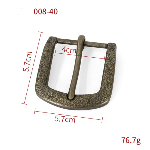 Пряжка 40 мм латунная Антик арт.008  PR 40L-008 - фото товара фото 4