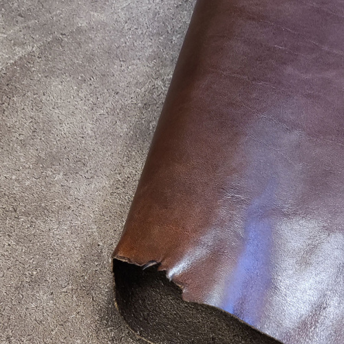 Кожа КРС раст. дуб. Puccini 1,0-1.1 мм Коньяк фото 3